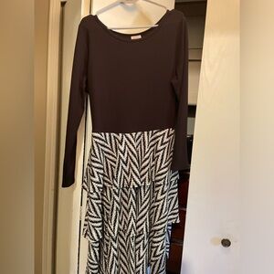 LuLaRoe long sleeve dress, only worn once